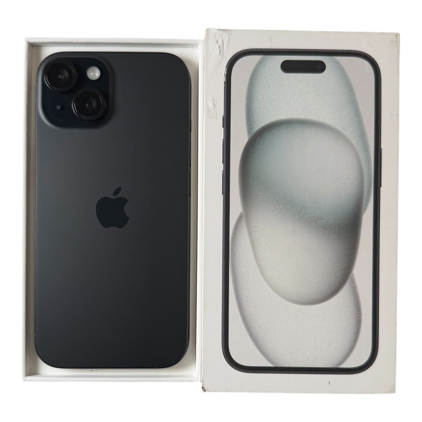 iPhone 15 128GB Black B Grade 93% Battery T8782