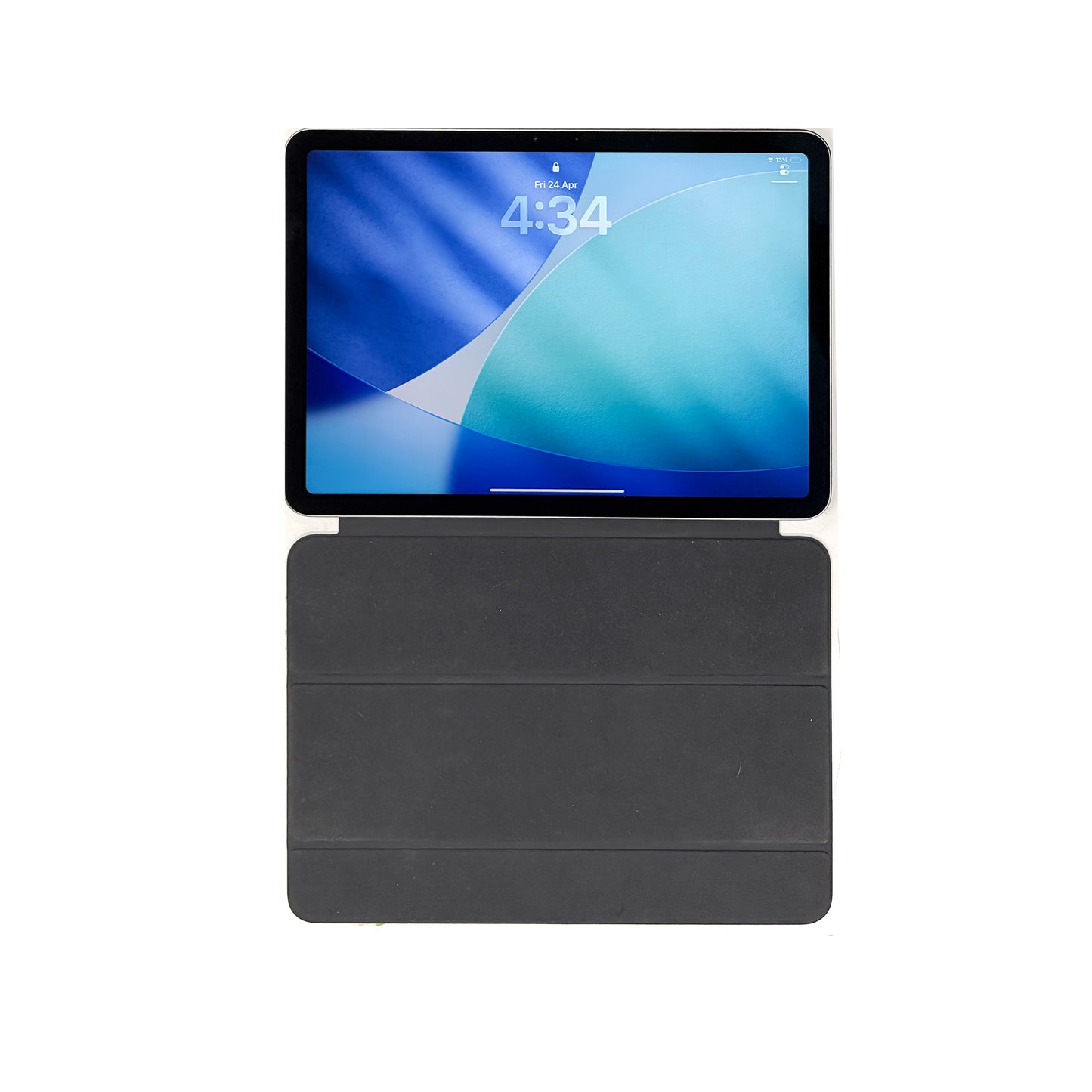 iPad Air 11-Inch (M2) 128GB Wifi Grey A Grade 100% Battery + Apple Cover - T8593