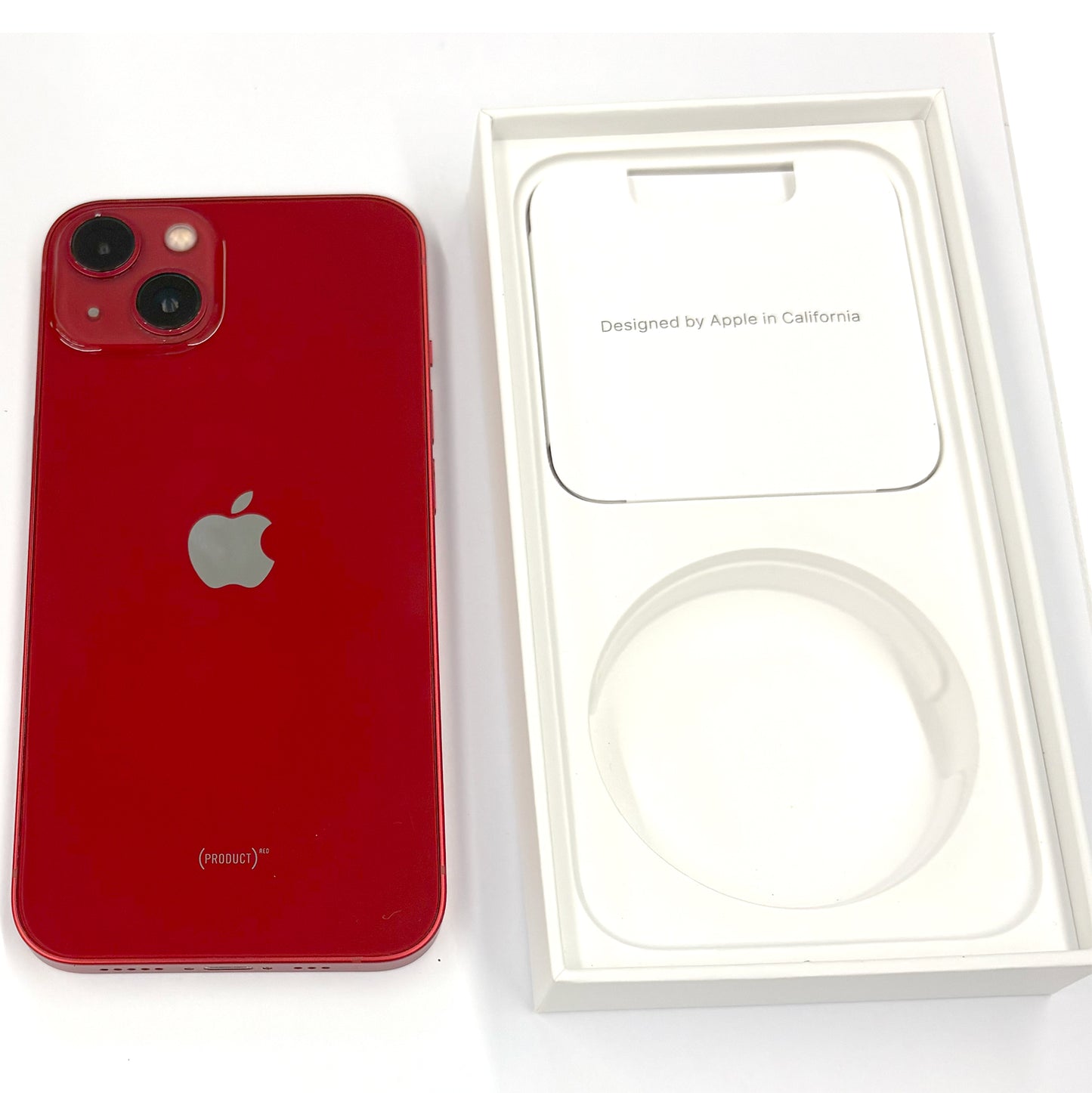 iPhone 13 128GB (Product) Red T8209 comes in a box great condition 2nd hand phone in Australia