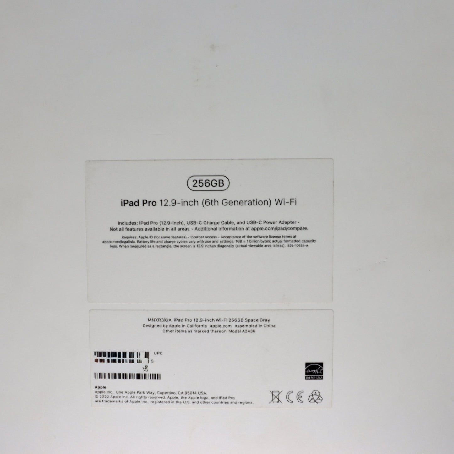 iPad Pro 12.9" 6th Gen 2022 - trade.com.au