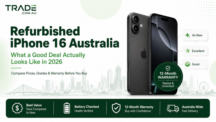 Refurbished iPhone 16 Australia: What a Good Deal Actually Looks Like in 2026