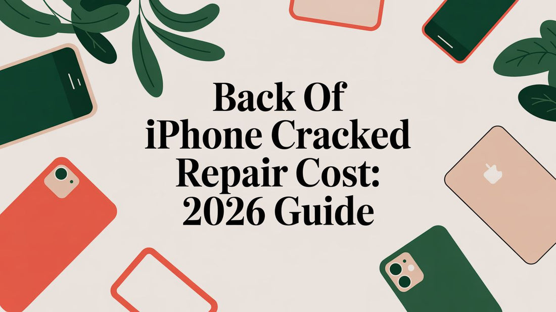 Back of iPhone Cracked Repair Cost: 2026 Guide