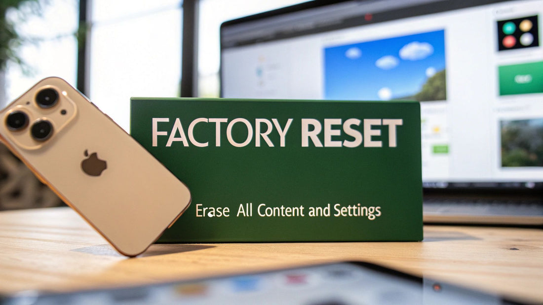 How to Do a Factory Reset on iPhone: A Quick Guide to Reset Safely