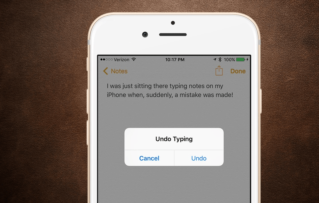How to use Shake to Undo Feature of iPhone - trade.com.au