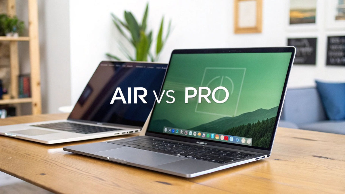 MacBook Air vs MacBook Pro: Your Guide to Choosing the Right Apple Laptop