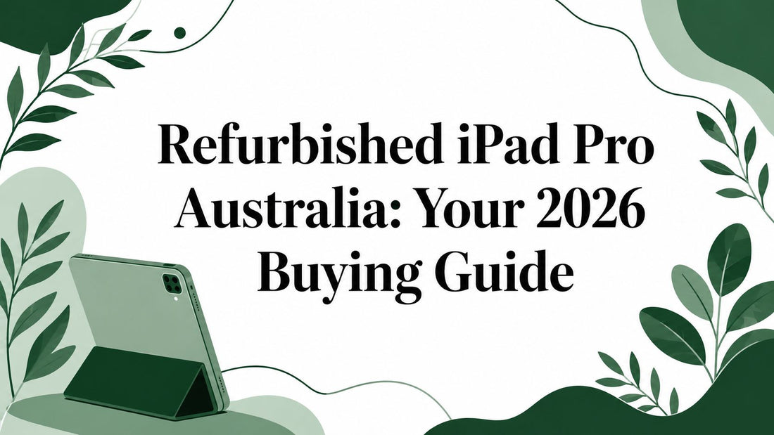 Refurbished iPad Pro Australia: Your 2026 Buying Guide