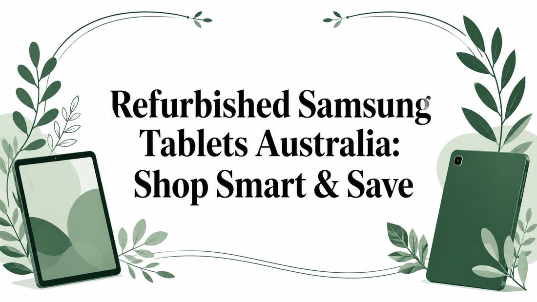 Refurbished Samsung Tablets Australia: Shop Smart & Save