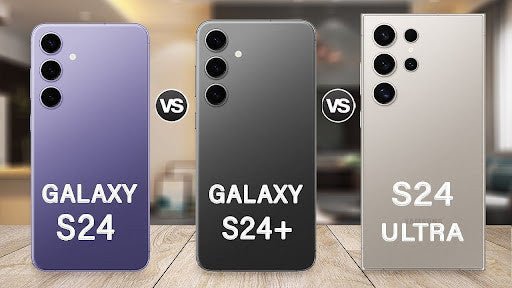 Samsung Galaxy S24 vs S24 Plus vs S24 Ultra Comparison - trade.com.au