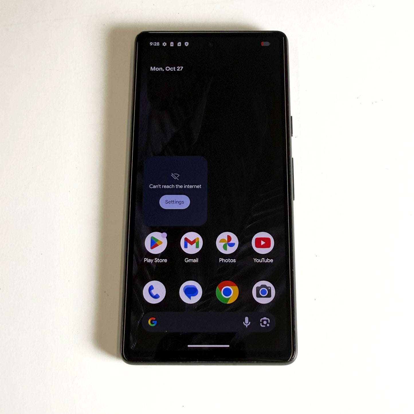Google Pixel 7a 128GB Charcoal 100% Battery T8440