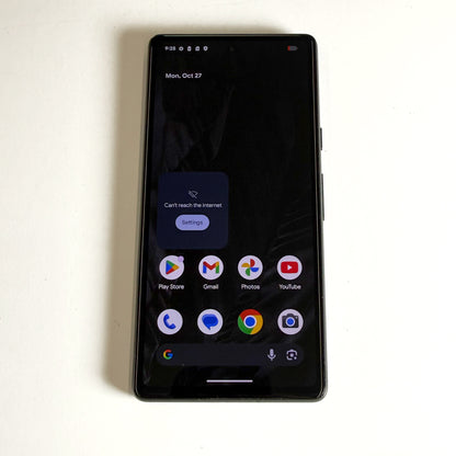 Google Pixel 7a 128GB Charcoal 100% Battery T8440
