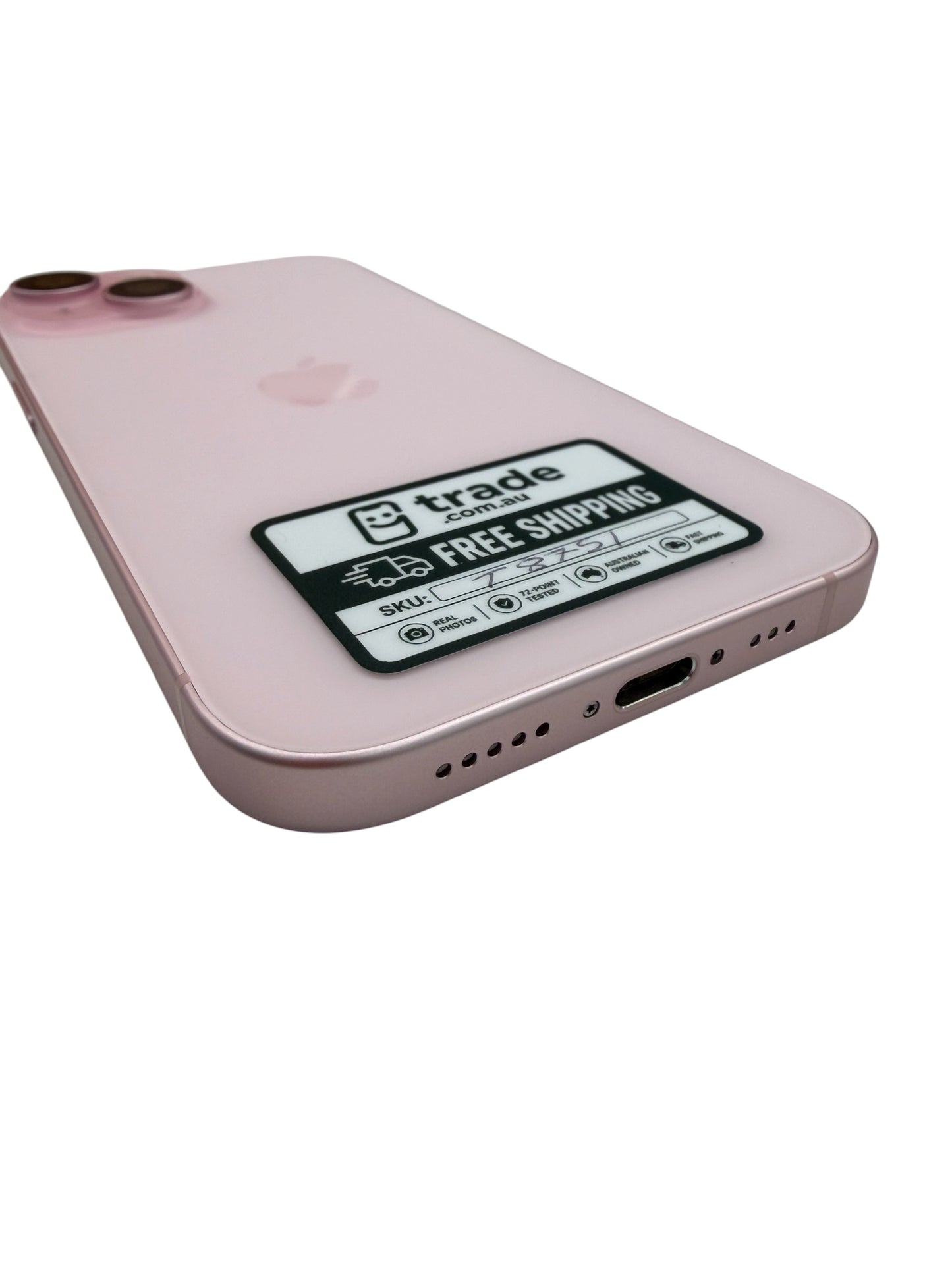 iPhone 15 128GB Pink A Grade 100% Battery T8751