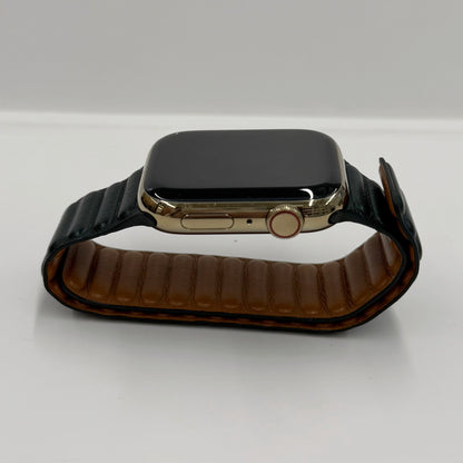 Apple Watch Series 9 GPS + Cellular, 45mm Gold Stainless with Strap T8355