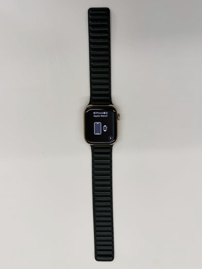 Apple Watch Series 9 GPS + Cellular, 45mm Gold Stainless with Strap T8355