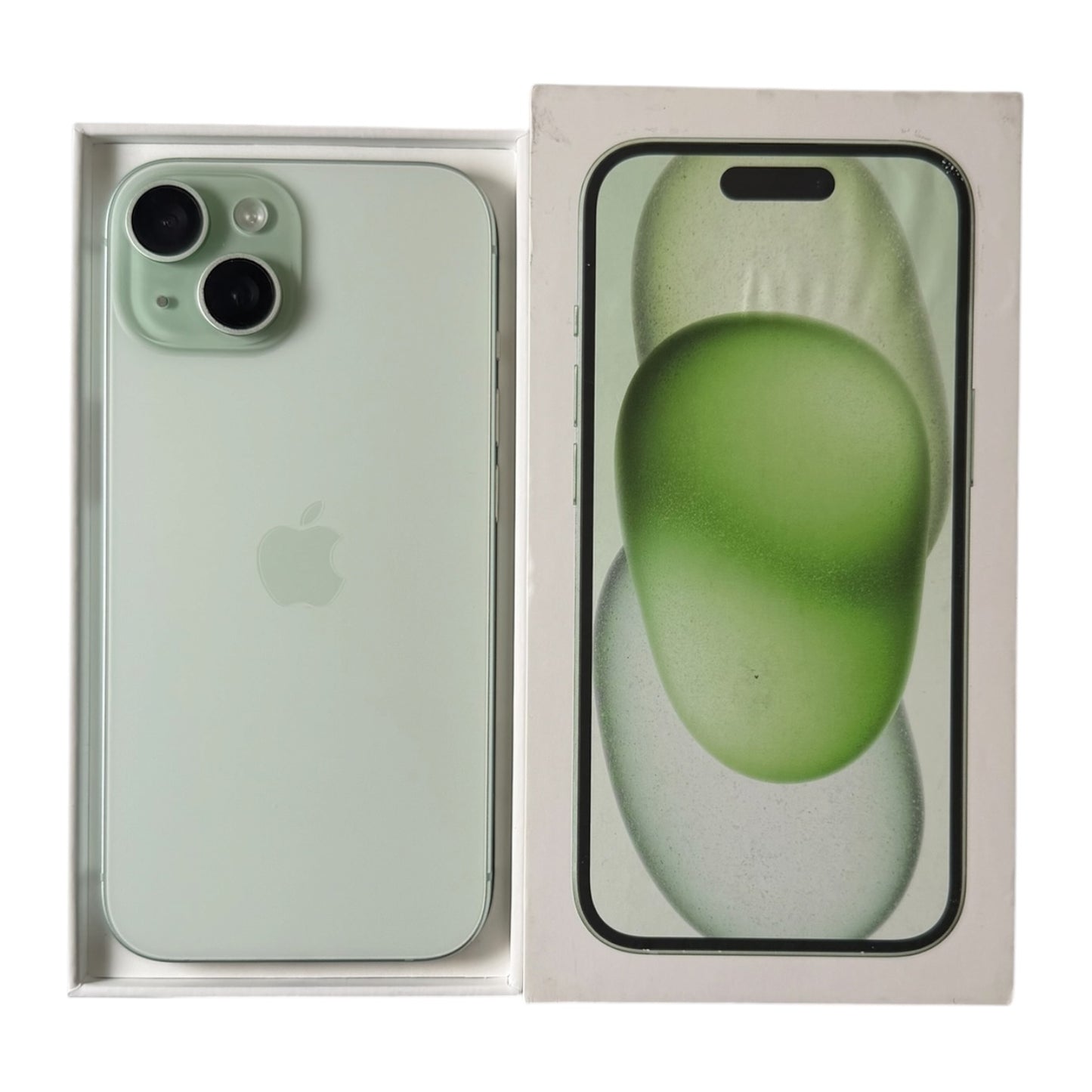iPhone 15 128GB Green C Grade 86% Battery T8779