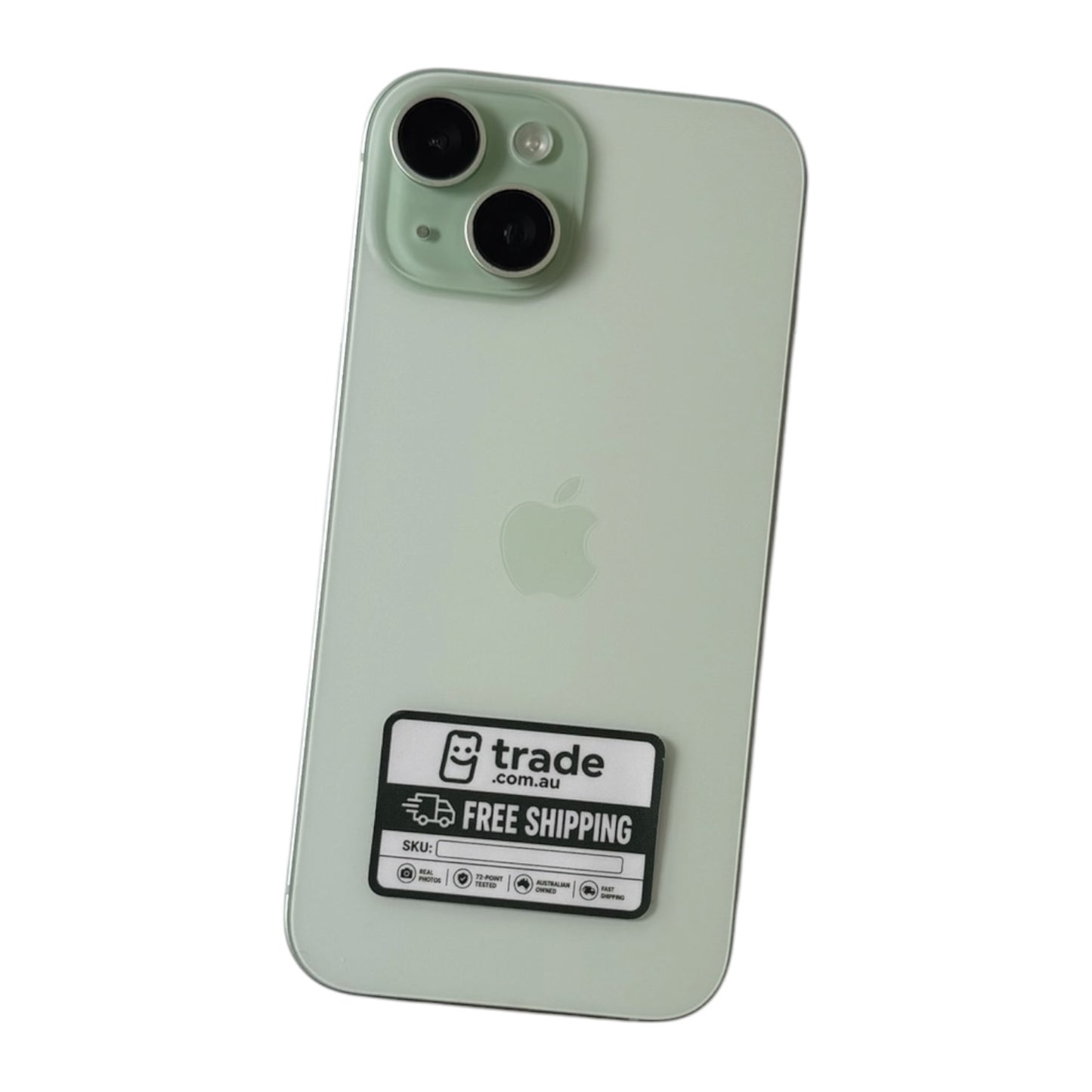 iPhone 15 128GB Green C Grade 86% Battery T8779
