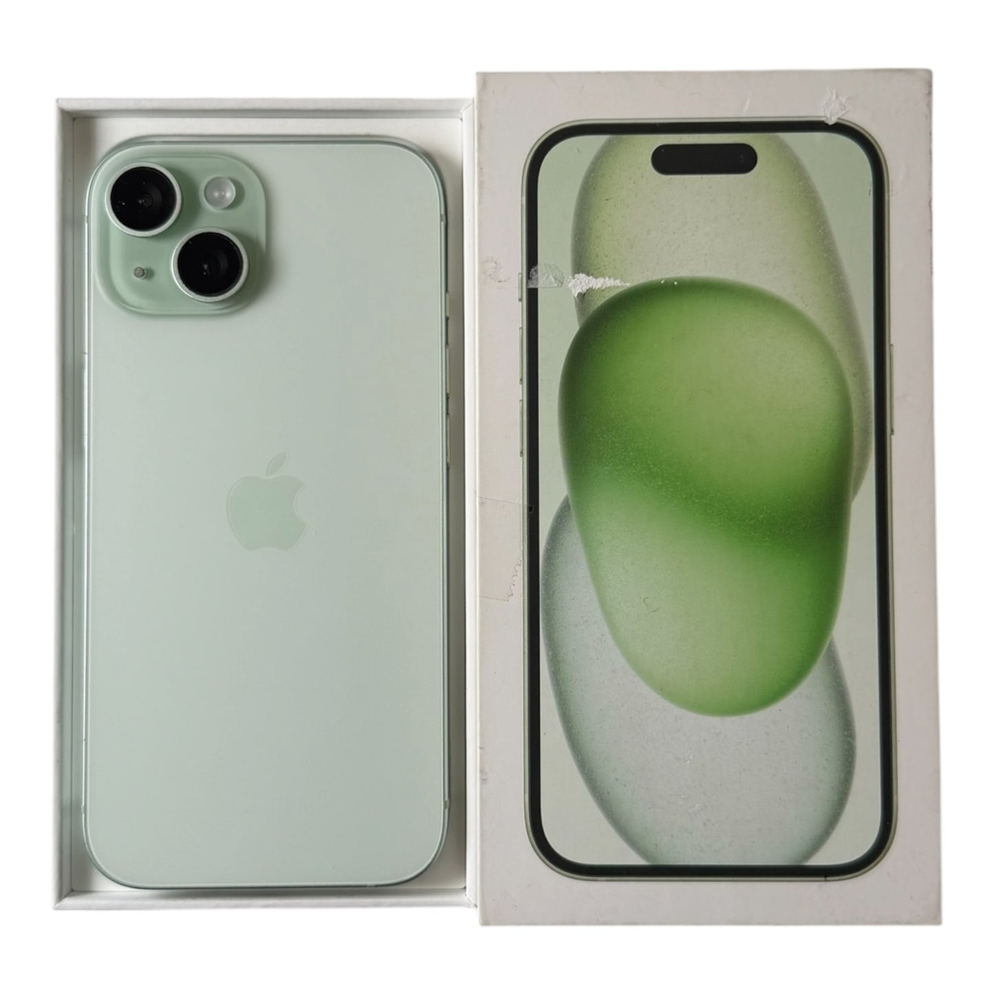 iPhone 15 128GB Green B Grade 90% Battery T8780