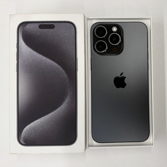 iPhone 15 Pro Max 512GB Black Titanium - T8231