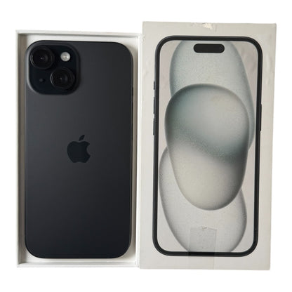 iPhone 15 128GB Black B Grade 91% Battery T8788