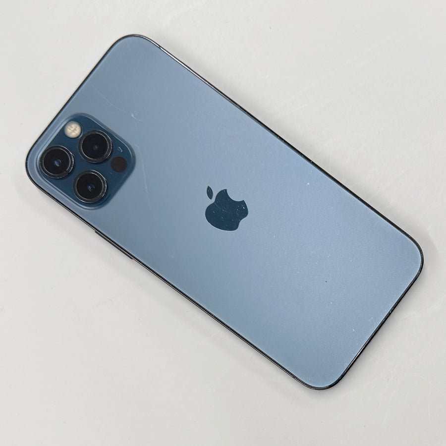 iPhone 12 Pro 256GB Pacific Blue B Grade 100% Battery T8086