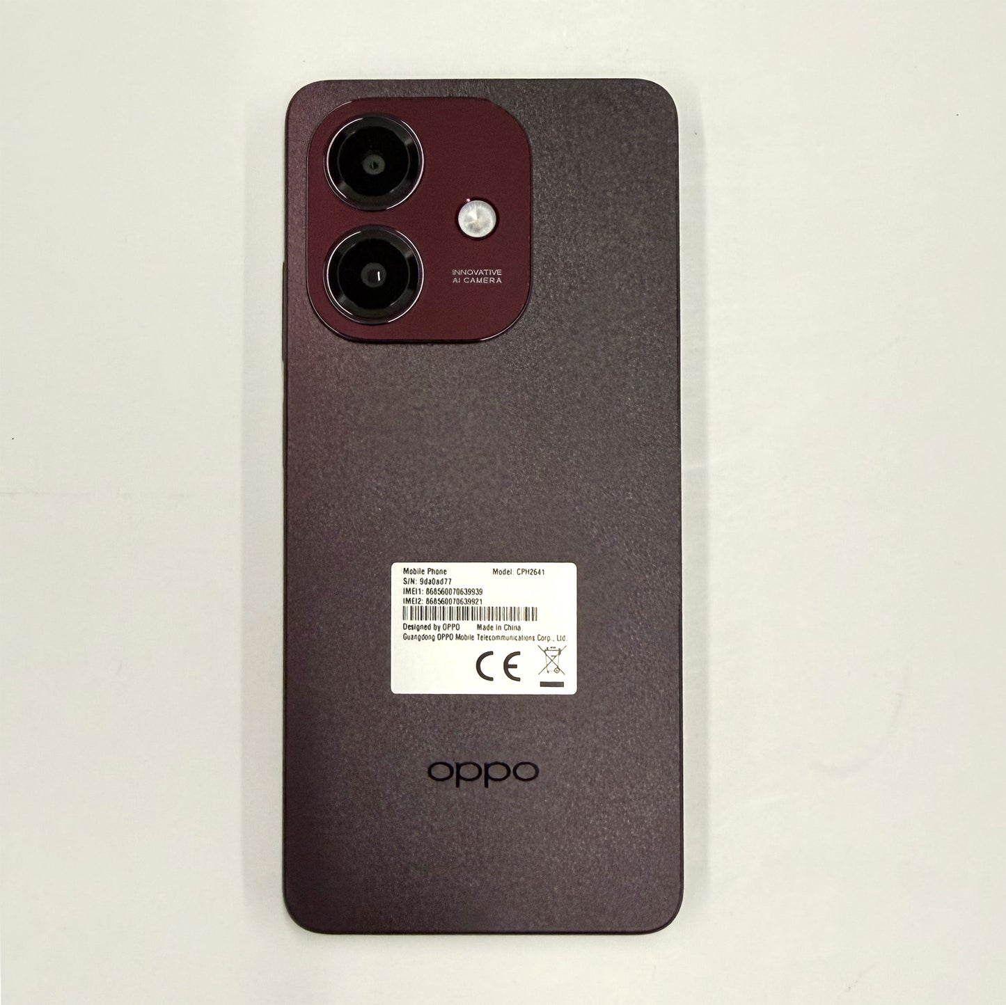 Oppo A3x  4G 164GB Starry Purple CPH2641 - T8485