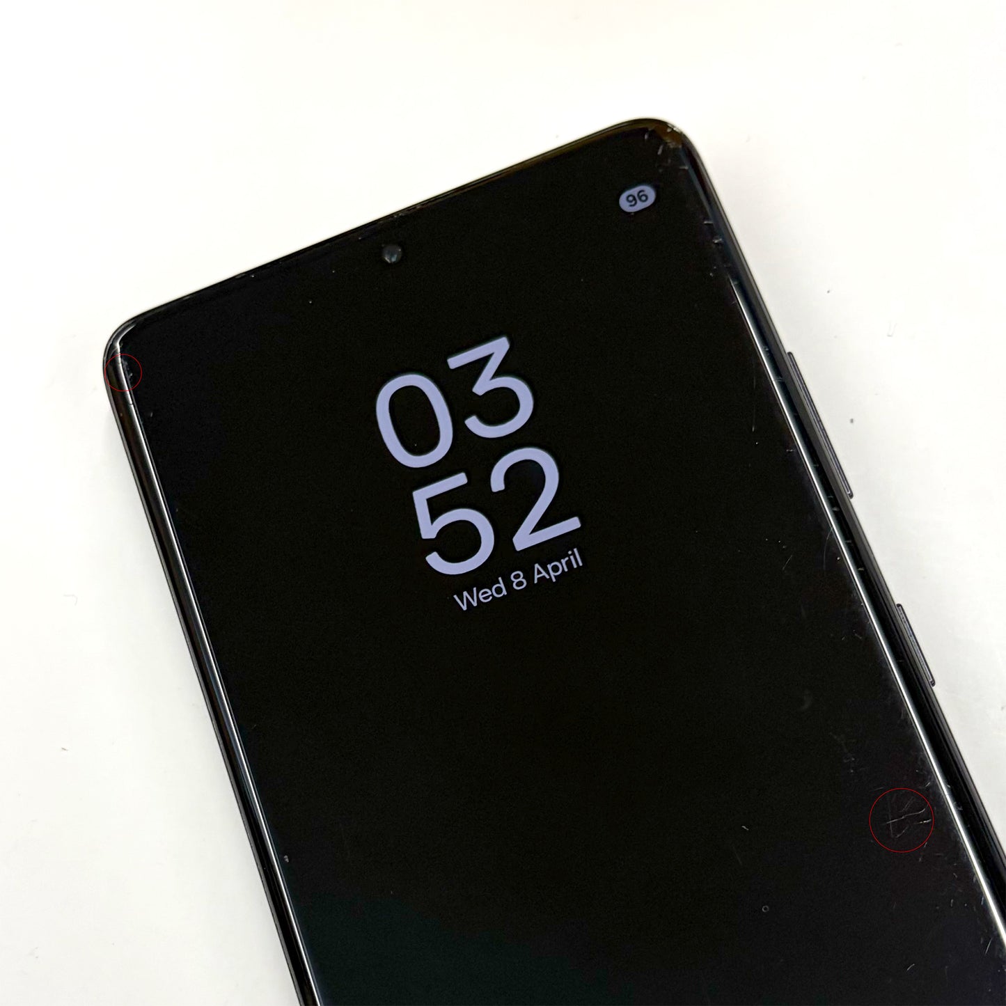 Samsung Galaxy S21 Ultra 5G 256GB B Grade 100% Battery Phantom Black T8577