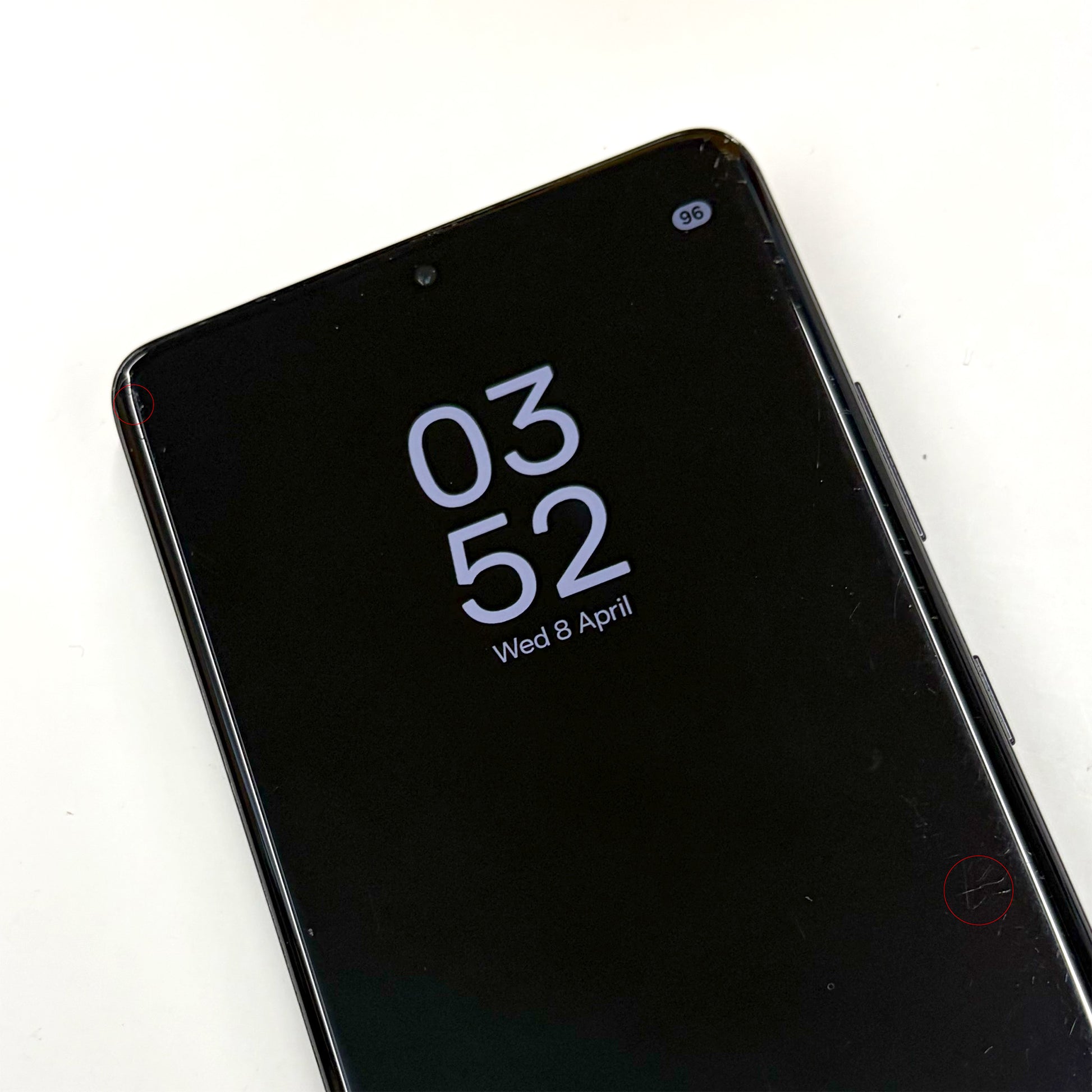 Samsung Galaxy S21 Ultra 5G 256GB B Grade 100% Battery Phantom Black T8577