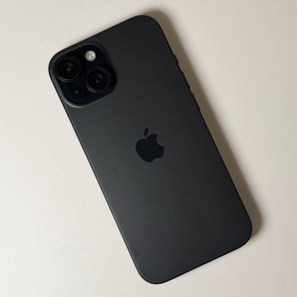 iPhone 15 128GB Black B Grade 89% Battery T8756
