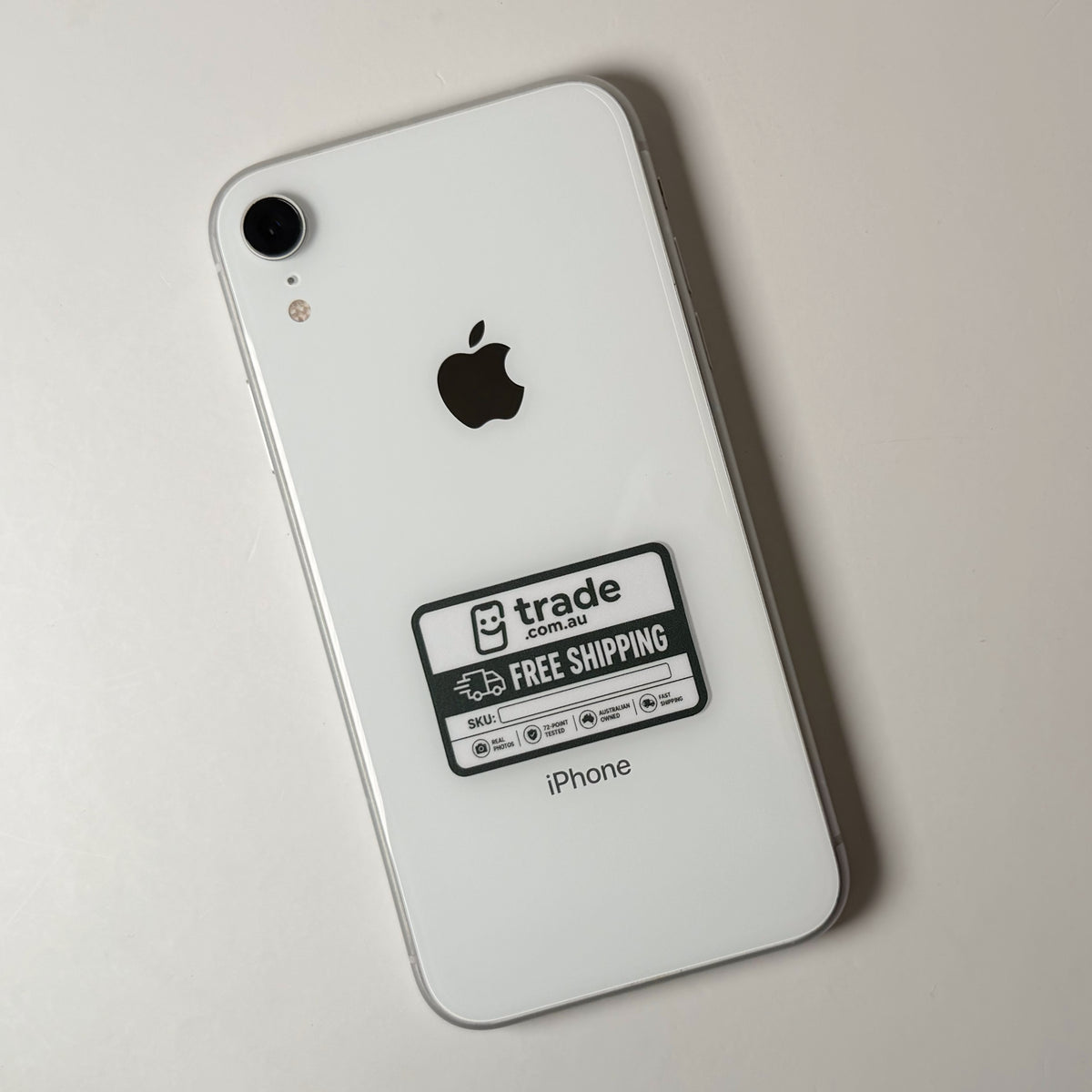 iPhone XR 64GB White A Grade 100% Battery T8761
