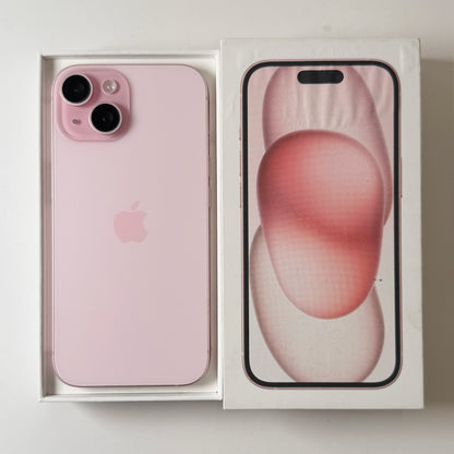 iPhone 15 128GB Pink B Grade 88% Battery T8775