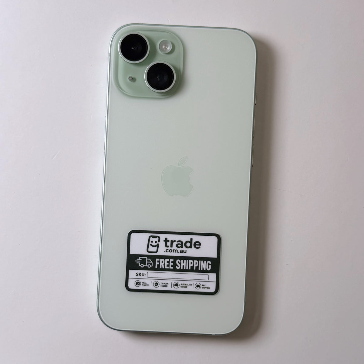 iPhone 15 128GB Green A Grade 96% Battery T8777