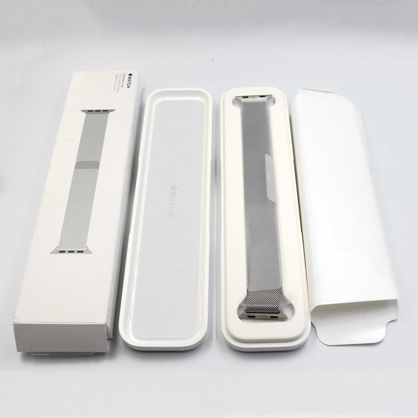 Apple Original Milanese Loop Strap Stainless Steel Silver 41mm - T8274
