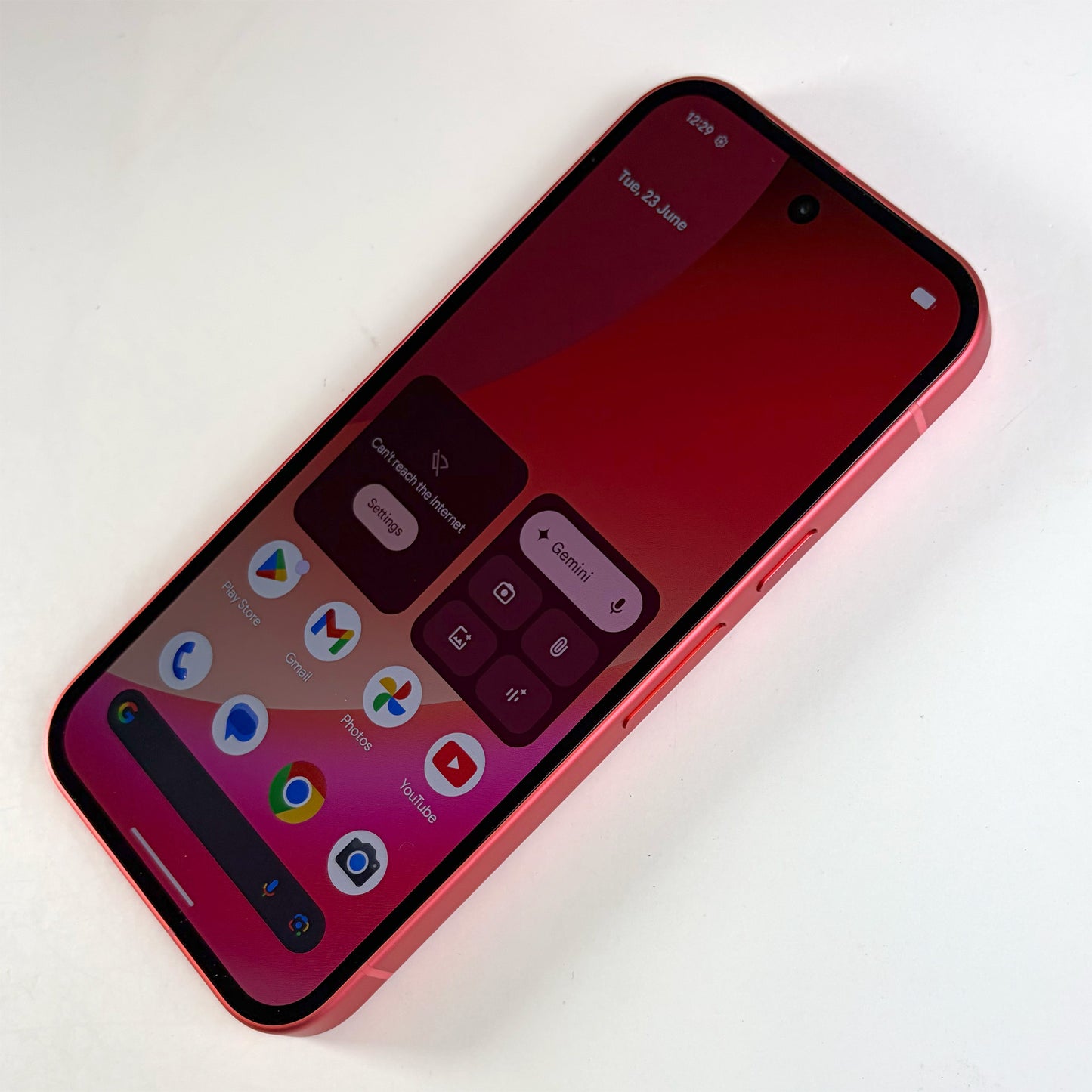 Google Pixel 10a 256GB Berry A Grade 100% Battery T8696