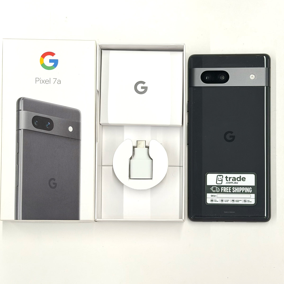 Google Pixel 7a 128GB Charcoal B Grade T8945