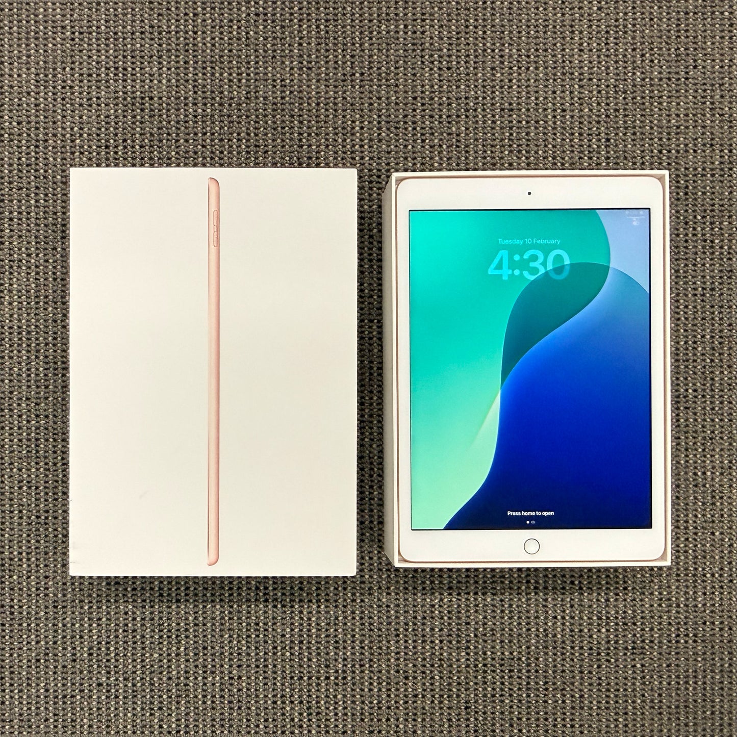 iPad 10.2 7th Gen Gold 128GB Wifi A Grade 96% Battery T8494