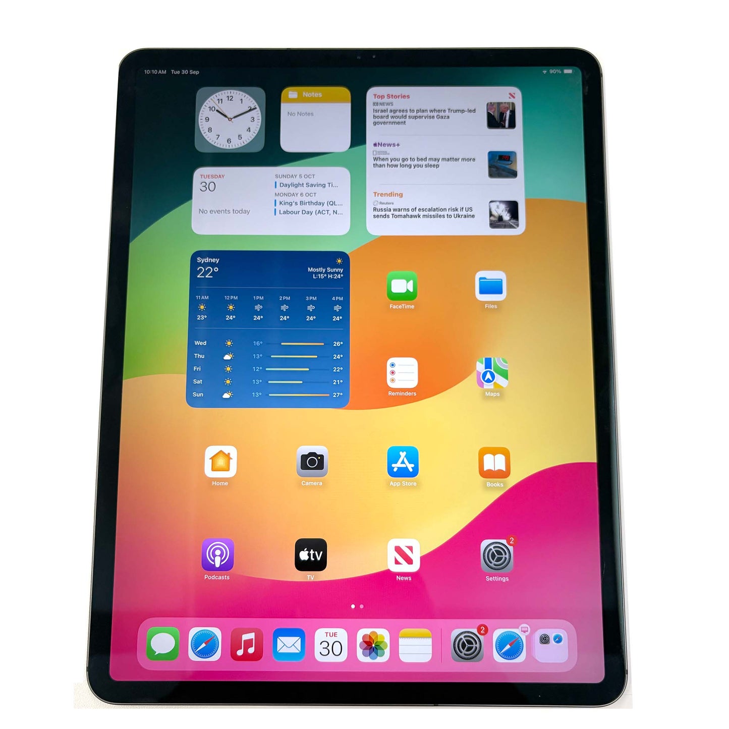iPad Pro 12.9 (2020) 4th Gen Space Grey 128GB - T8333