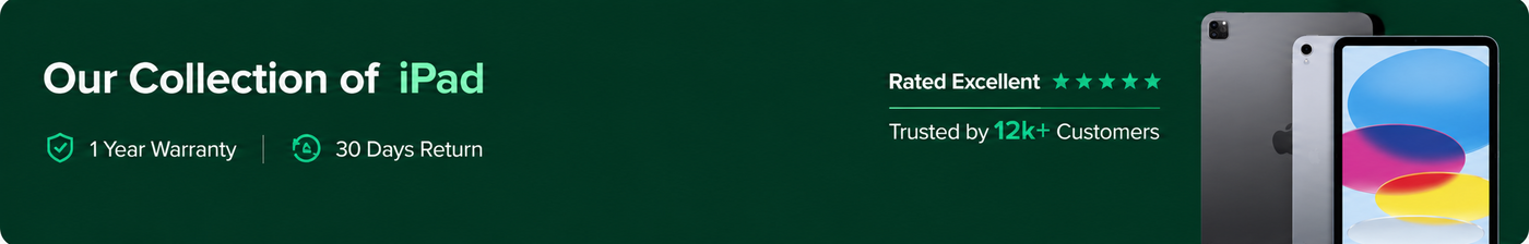 iPad All Devices - View All banner