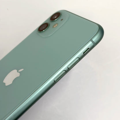 iPhone 11 128GB Green A Grade 100% Battery T8547