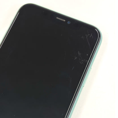 iPhone 11 128GB Green A Grade 100% Battery T8547