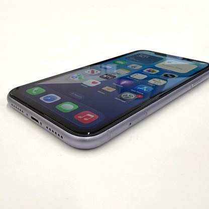 iPhone 11 256GB Purple B Grade 100% Battery T8479