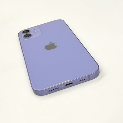iPhone 12 128GB Purple A Grade 100% Battery T8476
