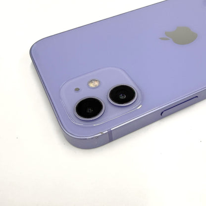 iPhone 12 128GB Purple B+ Grade 98% Battery T8477