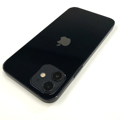 iPhone 12 64GB Black B- Grade 100% Battery T8470