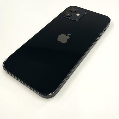 iPhone 12 64GB Black B- Grade 100% Battery T8470