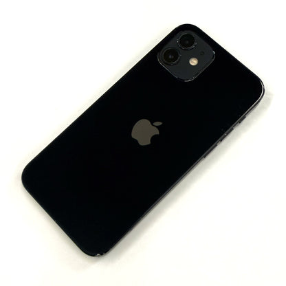 iPhone 12 64GB Black B- Grade 100% Battery T8470