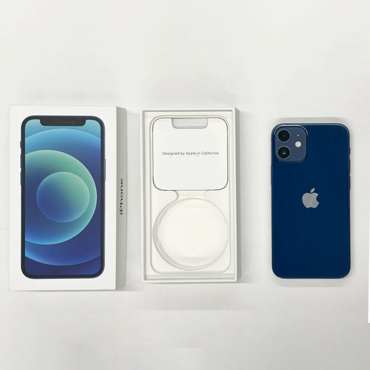 iPhone 12 Mini 128GB Blue B+ Grade 100% Battery T8555