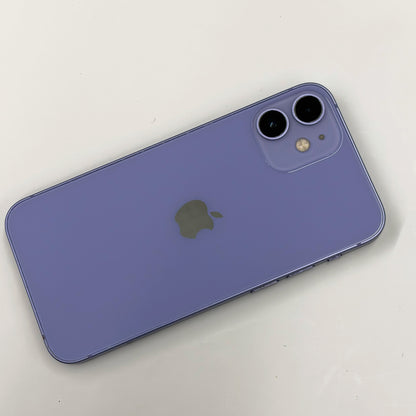 iPhone 12 Mini 128GB Purple 100% Battery A Grade T8623