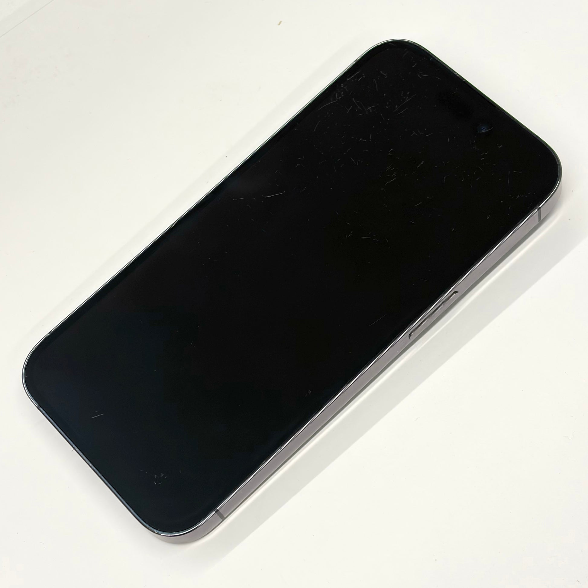 iPhone 14 Pro 128GB Deep Purple B Grade 100% Battery T8716