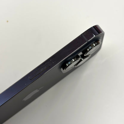 iPhone 14 Pro 128GB Deep Purple B Grade 100% Battery T8716