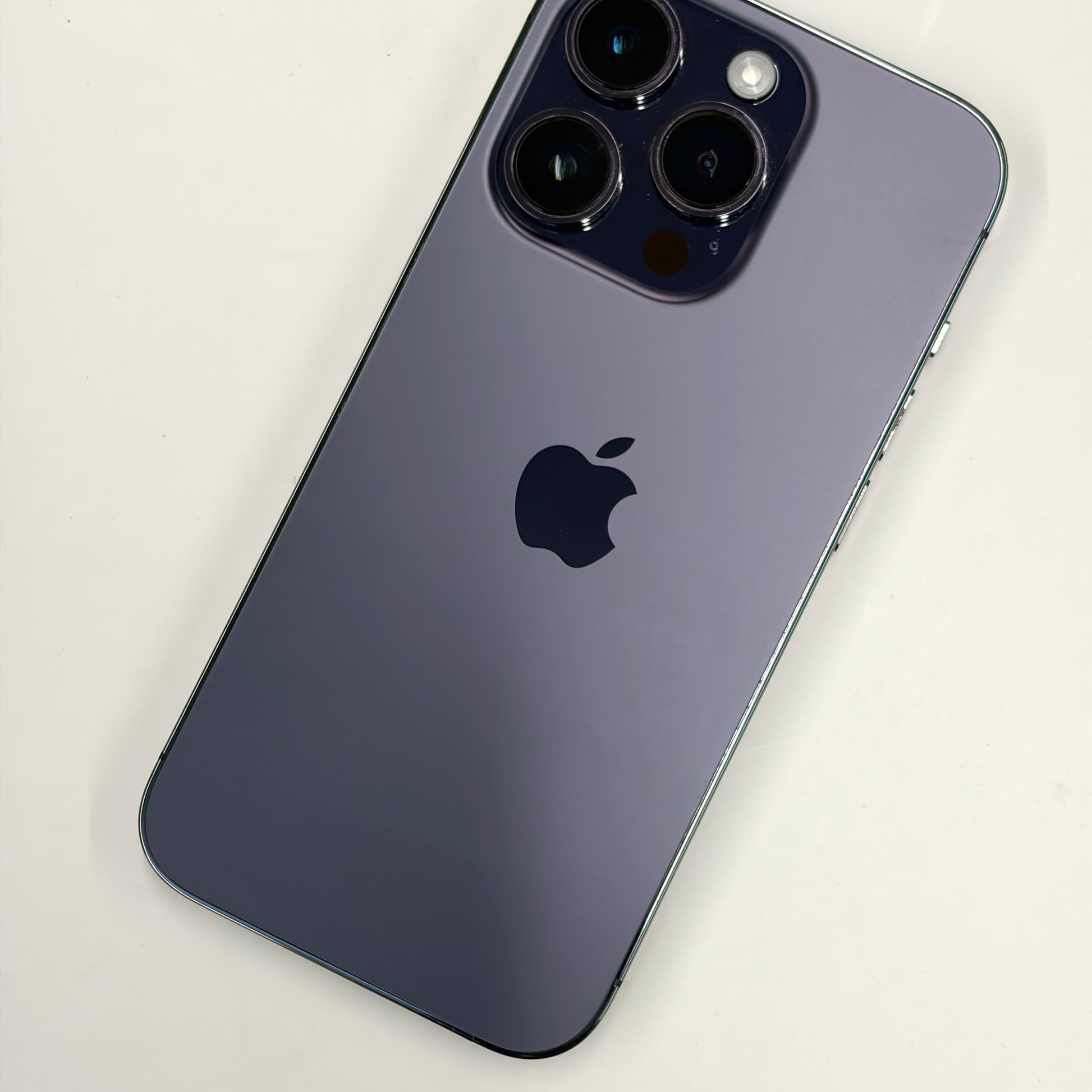 iPhone 14 Pro 128GB Deep Purple B Grade 100% Battery T8717