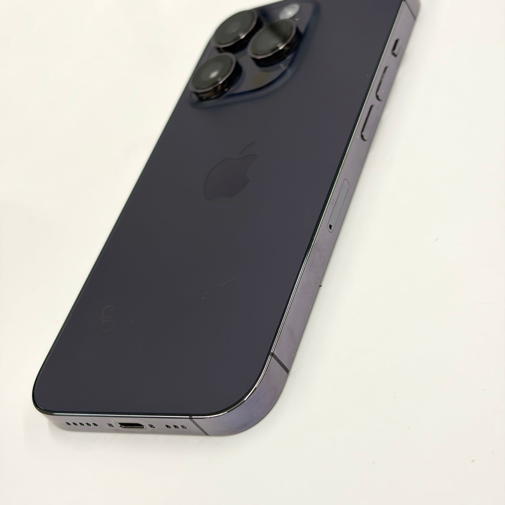 iPhone 14 Pro 128GB Deep Purple B Grade 100% Battery T8717